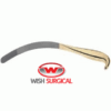 Breast Spatula With Handle 31.5cm 25mm Wide 18cm Blade, Semi Mallable