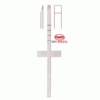 Cottle Chisel, 18cm, Cross Bar, Graduated