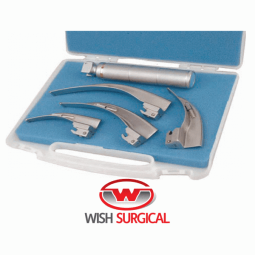 MacIntosh Laryngoscope Set, With Standard Illumination