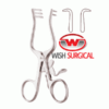 Weitlaner Retractor,3x4 Prongs 10.5 Cm