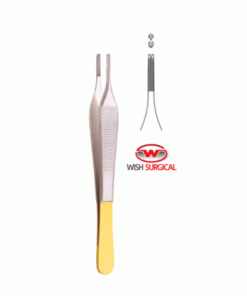 Adson Delicate Tissue And Suture Forceps, T.C. 1x2 Teeth