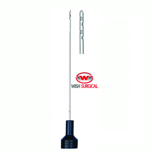 Toomey 60cc Hub Liposuction Cannuals with 2 Lateral 1 Central, 2 Lateral 1 Central Holes