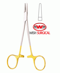 Webster TC Needle Holder Mini Profile, Smooth Tip 13cm