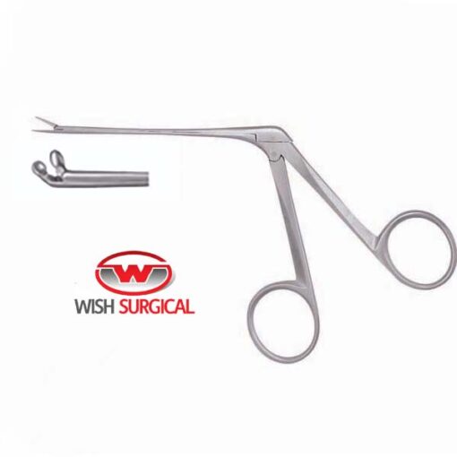 Hartmann Ear Polypus Forceps, Ø 3 mm, 8.5 cm