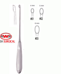Halle Bone Curette, 21cm