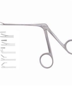 Hartmann-Wullstein Alligator Ear Polypus Forceps, 8.5cm