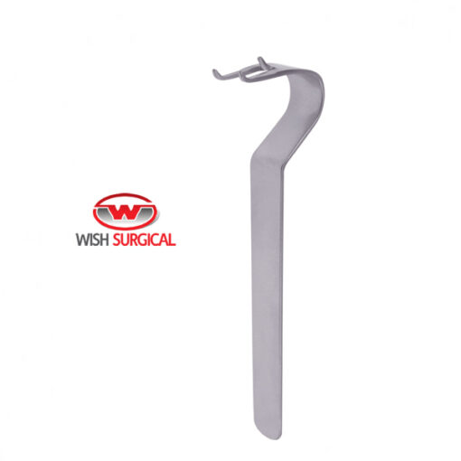 OBWEGESER Kinnhalter Chin retractor, Blade 48 x 15 mm, 16cm