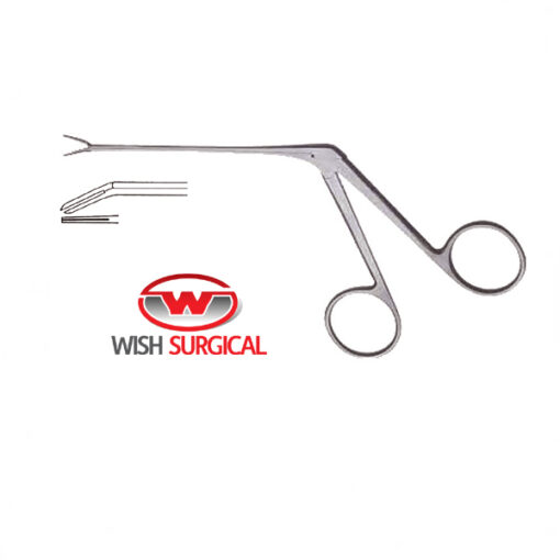 McGee Wire Bending Forceps, angled downward, 8cm, 3.5 x 0.8mm