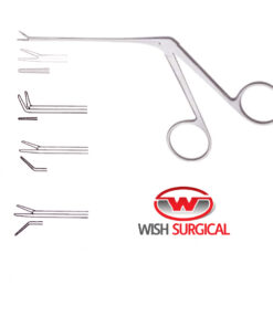 Micro Ear Forceps, Straight Smooth, 8cm