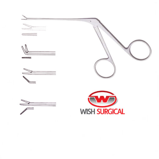 Micro Ear Forceps, Straight Smooth, 8cm
