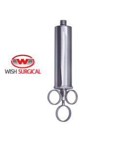 Schimmelbusch Ear Syringe, Syringe Only, in Brass Material
