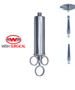 Schimmelbusch metal ear syringe - 100 ml