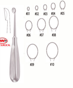 Volkmann Bone Curette Sharp, 17cm