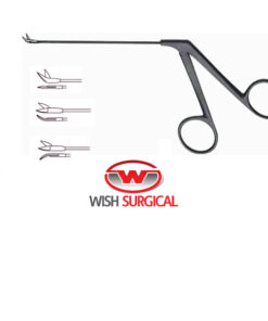Wullstein Micro Ear Scissors, Very Delicate, Black, 9cm