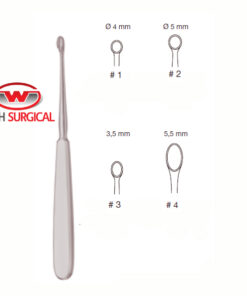Williger Bone Curette Sharp, 17cm