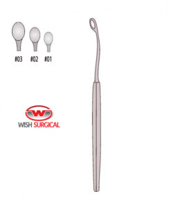 Antrum Curette, Oval, 19cm