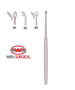 Antrum Curette, Small, 19cm