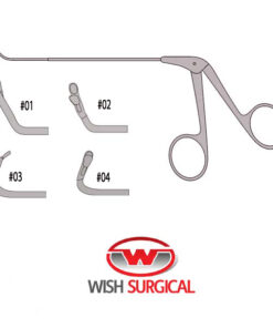Biopsy Double Spoon Forceps, 04mm, 12cm