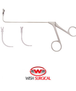 Giraffe Double Spoon Forceps, 90°, 13cm