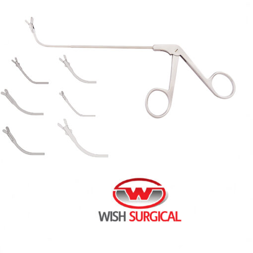 Giraffe (double spoon) Forceps, 55°, 13cm