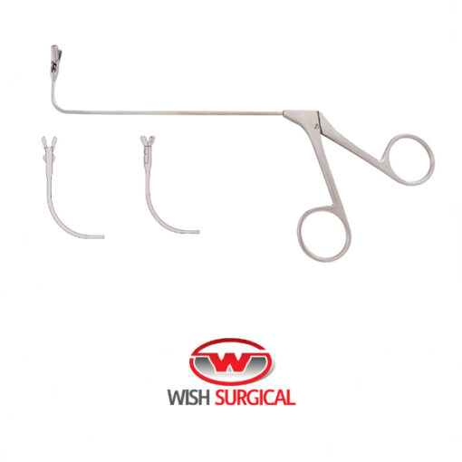 Giraffe Double Spoon Forceps, 90°, 13cm