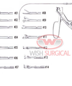 HUBER Broncho-Esophagoscopy Forceps, 22cm