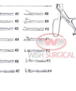 HUBER Broncho-Esophagoscopy Forceps, 22cm