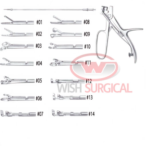 HUBER Broncho-Esophagoscopy Forceps, 22cm