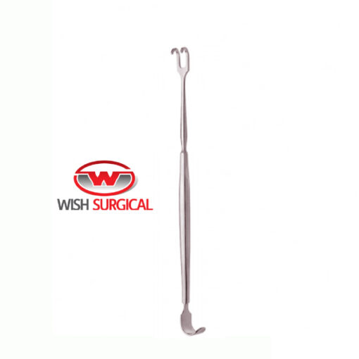 Jackson Trecheal Hook, double ended, 18cm