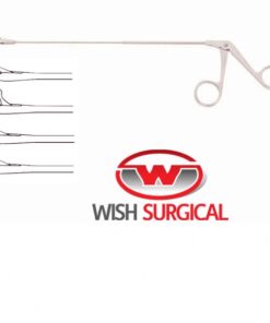 Micro Laryngology Cup Cutting Forceps, 23cm