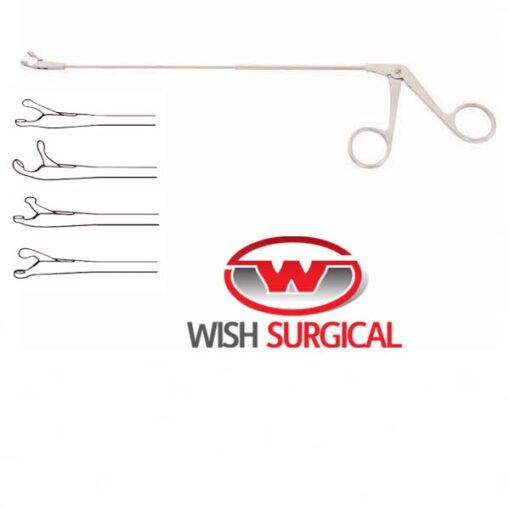 Micro Laryngology Cup Cutting Forceps, 23cm