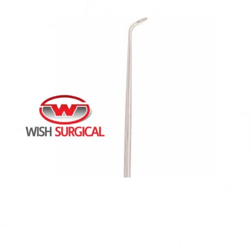 Micro Laryngology Needle, Curved to Right, 23cm
