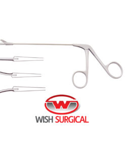 Nasal Sinus Scissors, with Serrated Blade, Straight, 13cm