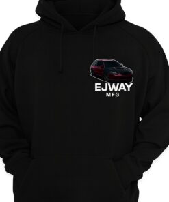 Black Hoodie Sample, Size S, Puff printing