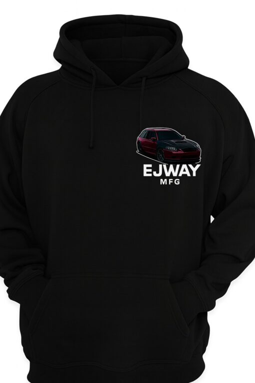 Black Hoodie Sample, Size S, Puff printing