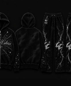 3 Samples with Black Tracksuits